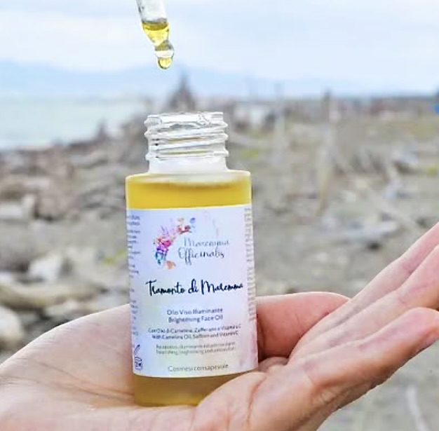 Tramonto di Maremma Naturlig hudvård med Ansiktsolja tramonto di Maremma