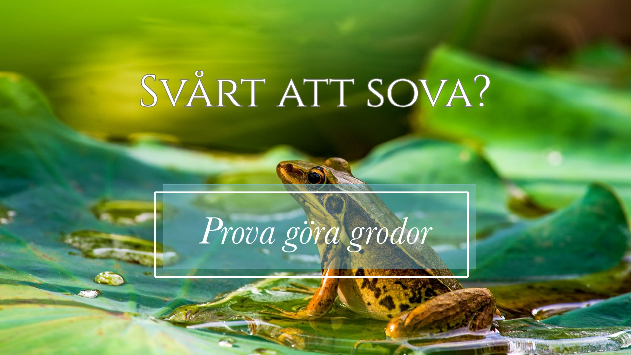Svårt att sova? Gör den här yogaövningen för att somna